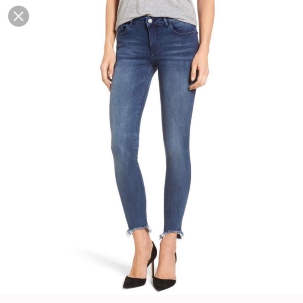 DL 1961 Emma power leggings raw hem skinny